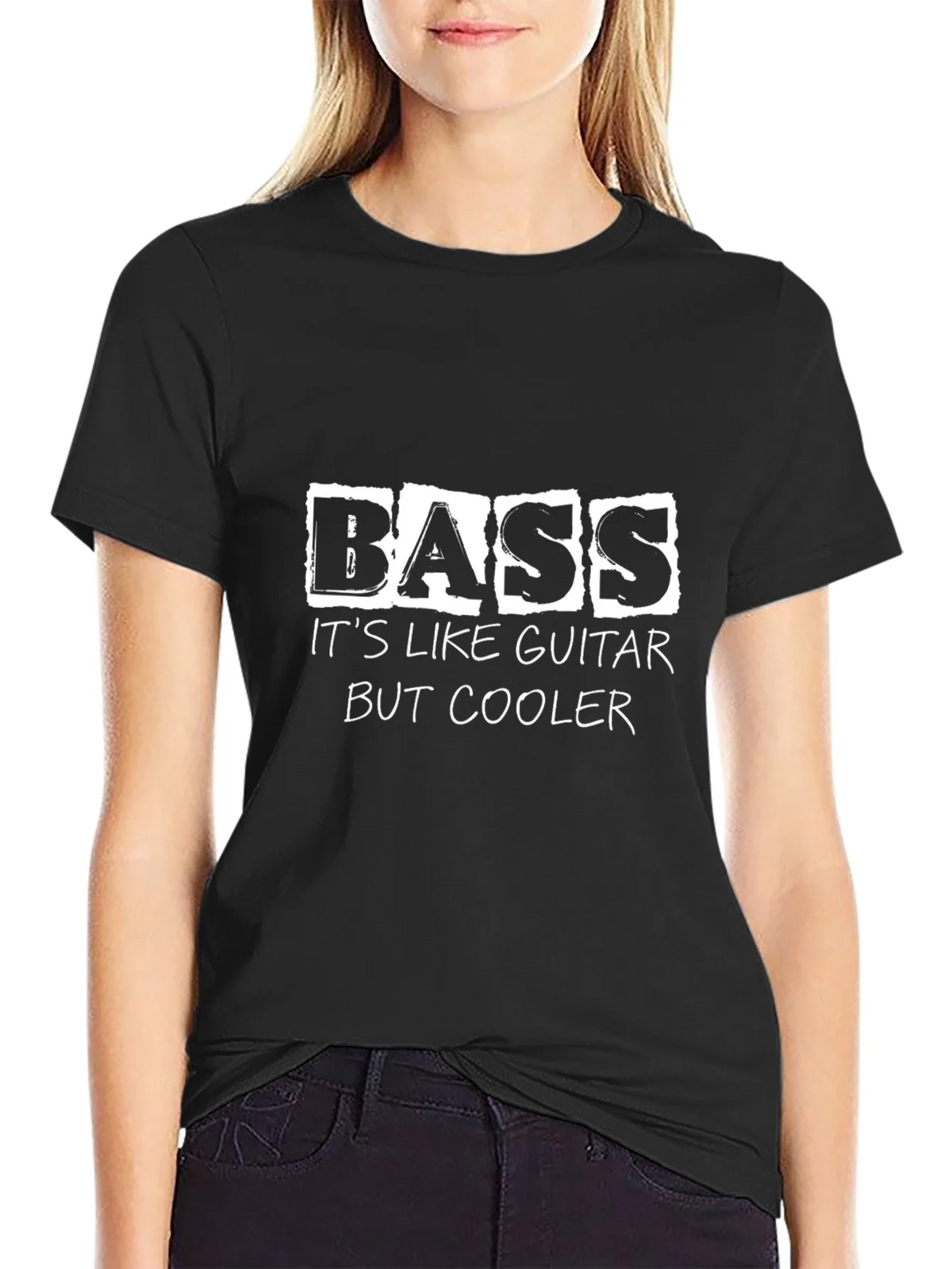 Bass Guitar T-Shirt - Its Like But Cooler product image 2