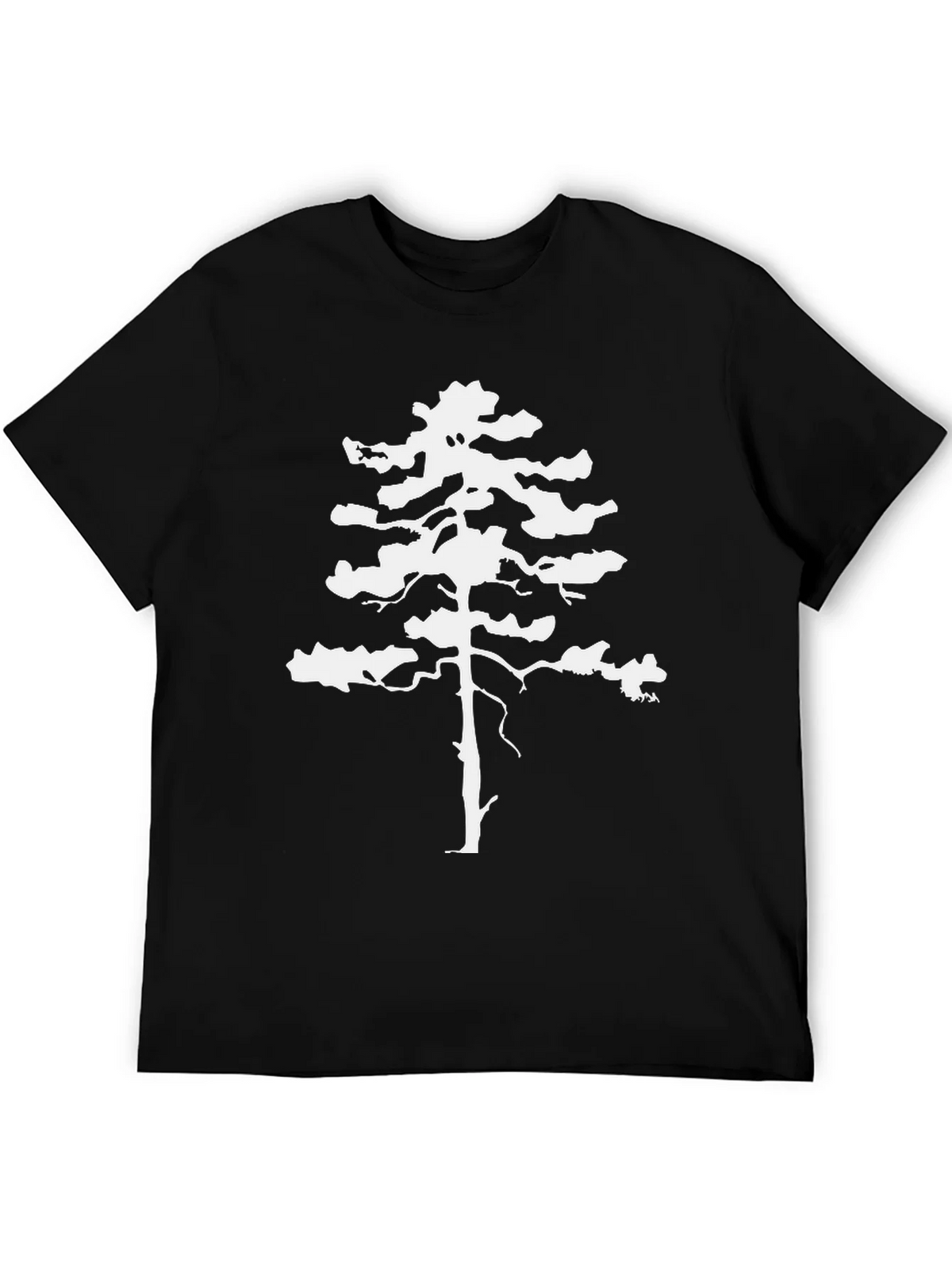 Pine Tree Graphic Tee - Nature Inspired Cotton T-Shirt product image 5