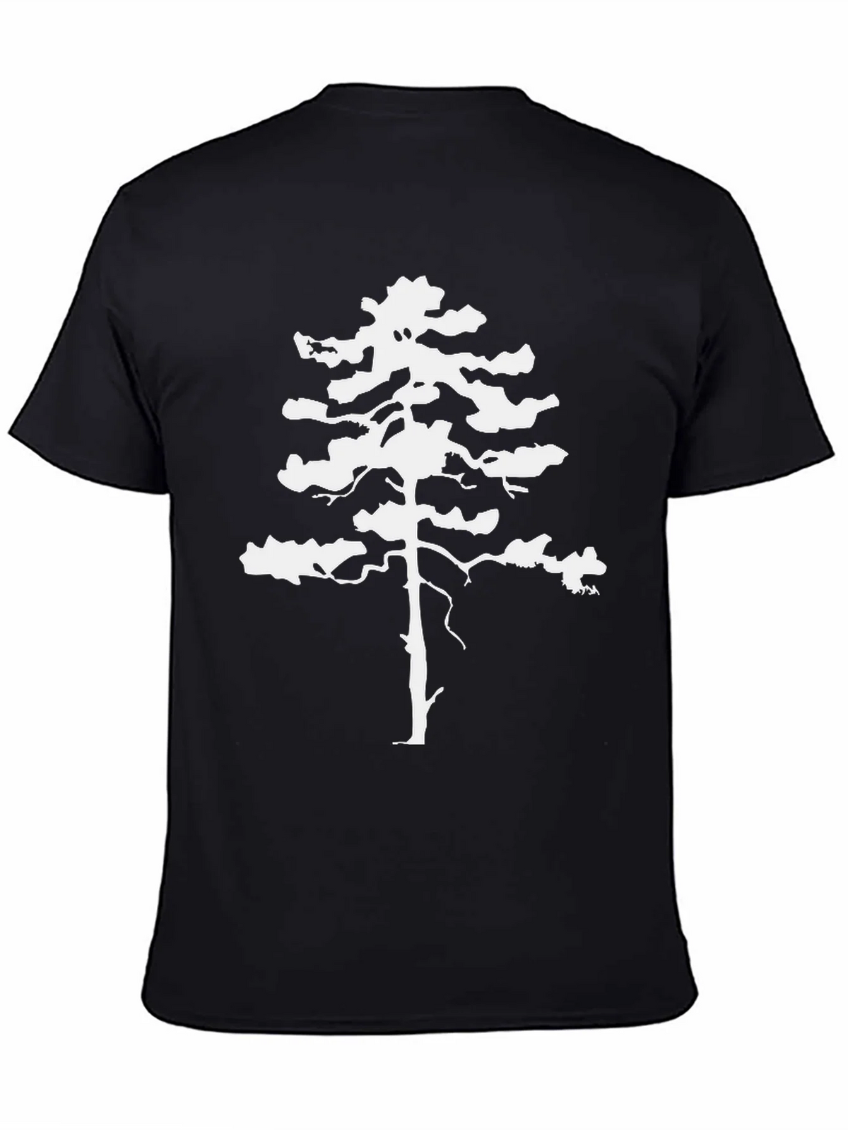 Pine Tree Graphic Tee - Nature Inspired Cotton T-Shirt product image 4
