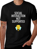 Social Interaction NOT Supported T-Shirt product image 1