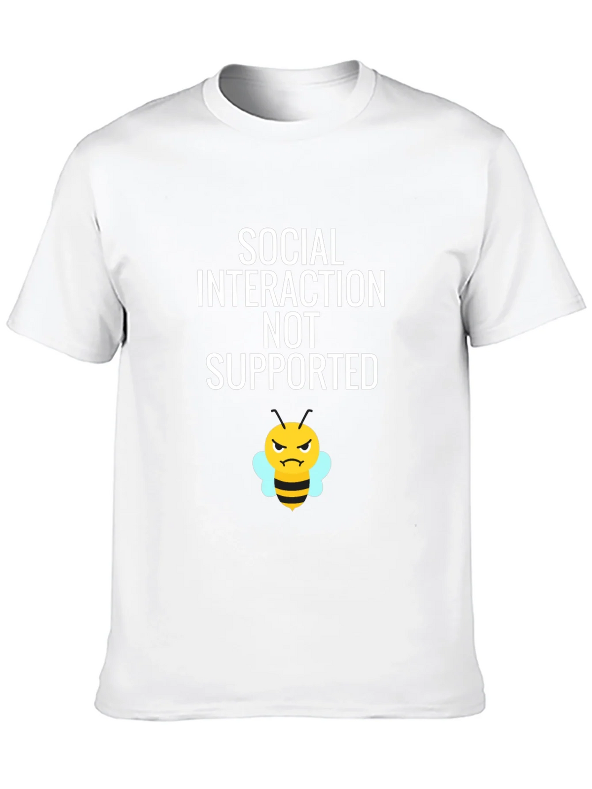 Social Interaction NOT Supported T-Shirt product image 9