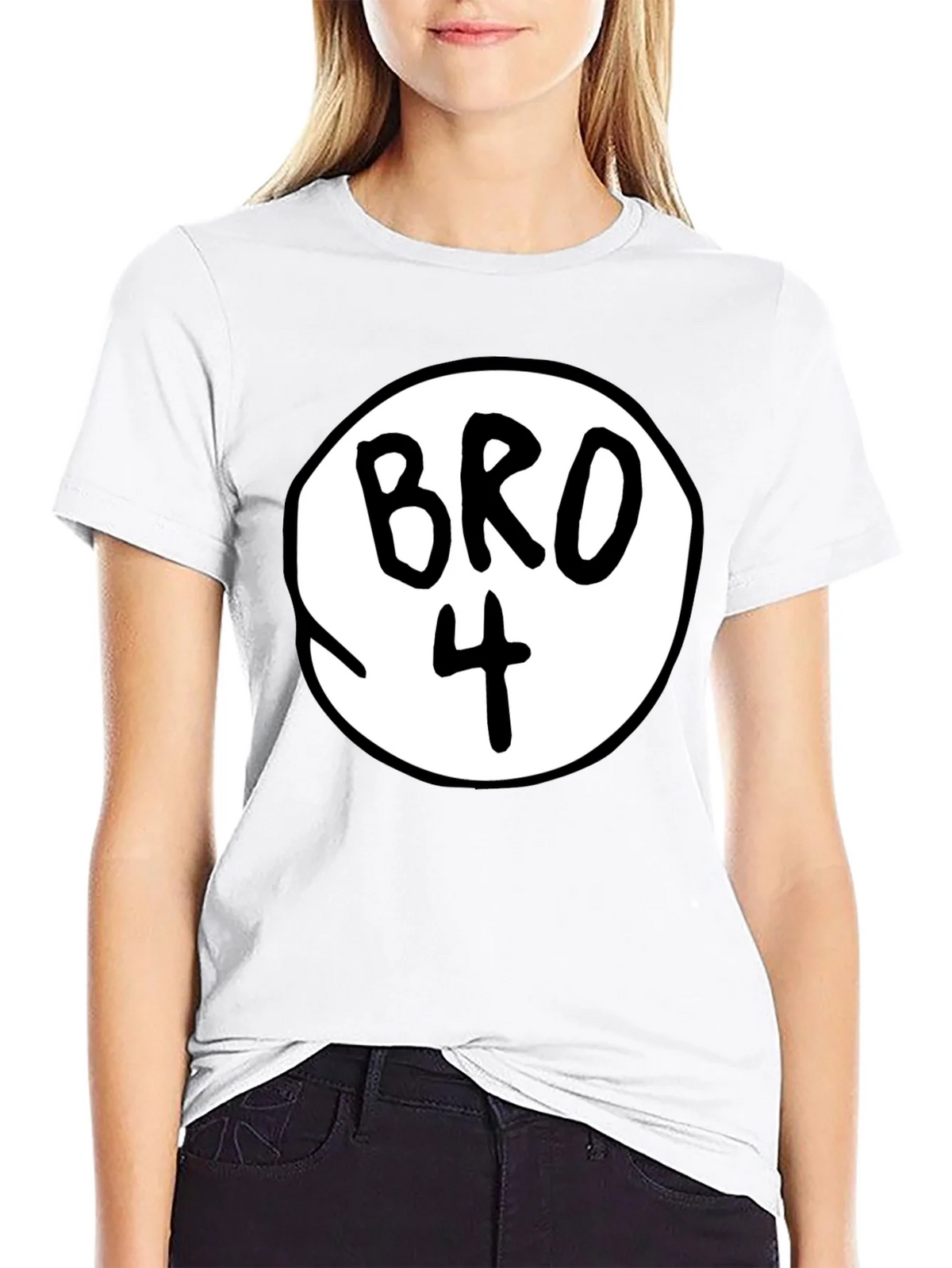 Bro Number 4 Black Tee product image 8