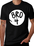 Bro Number 4 Black Tee product image 1