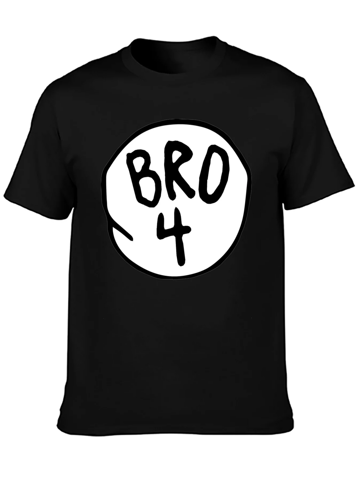 Bro Number 4 Black Tee product image 3