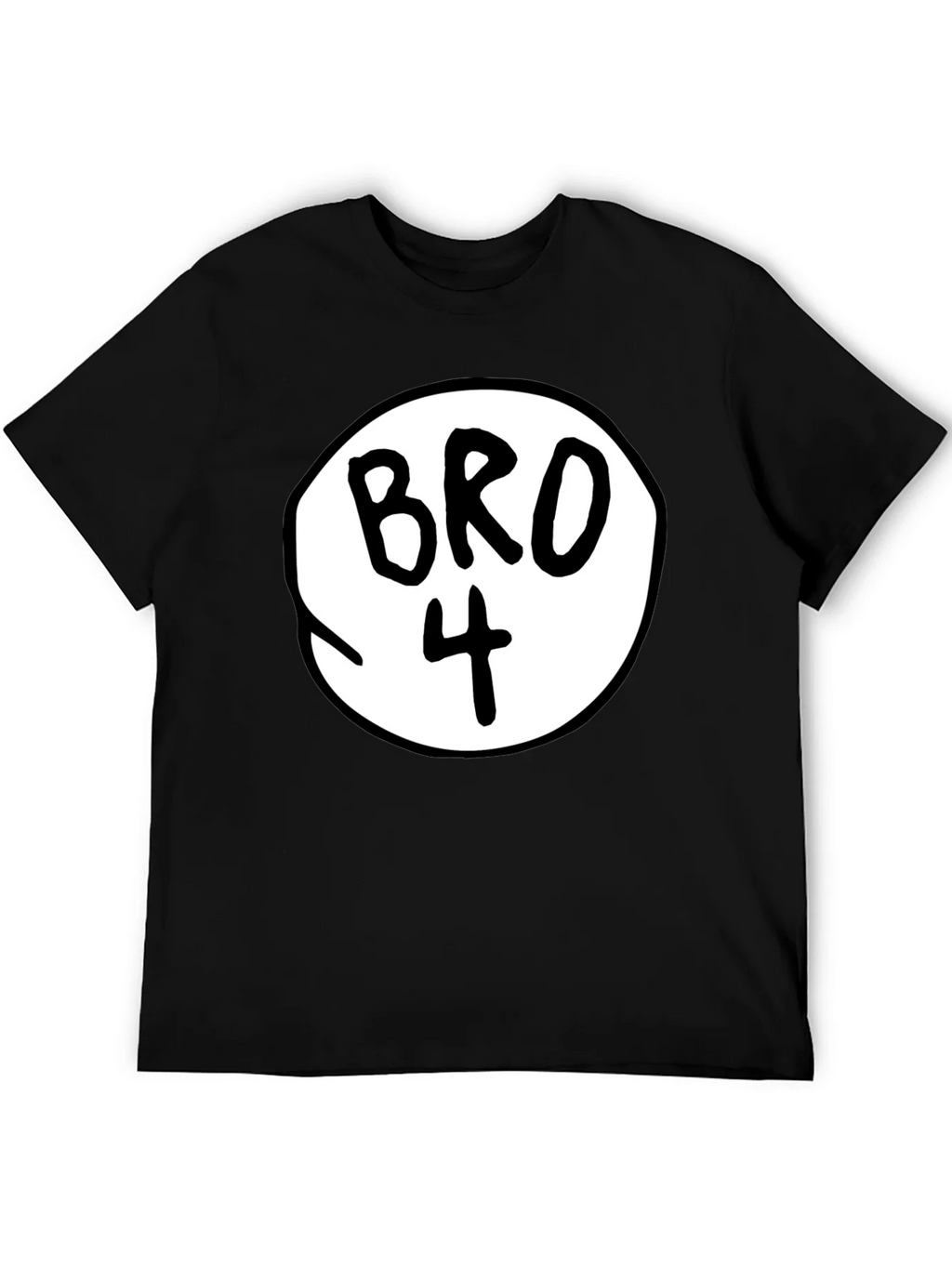 Bro Number 4 Black Tee product image 5