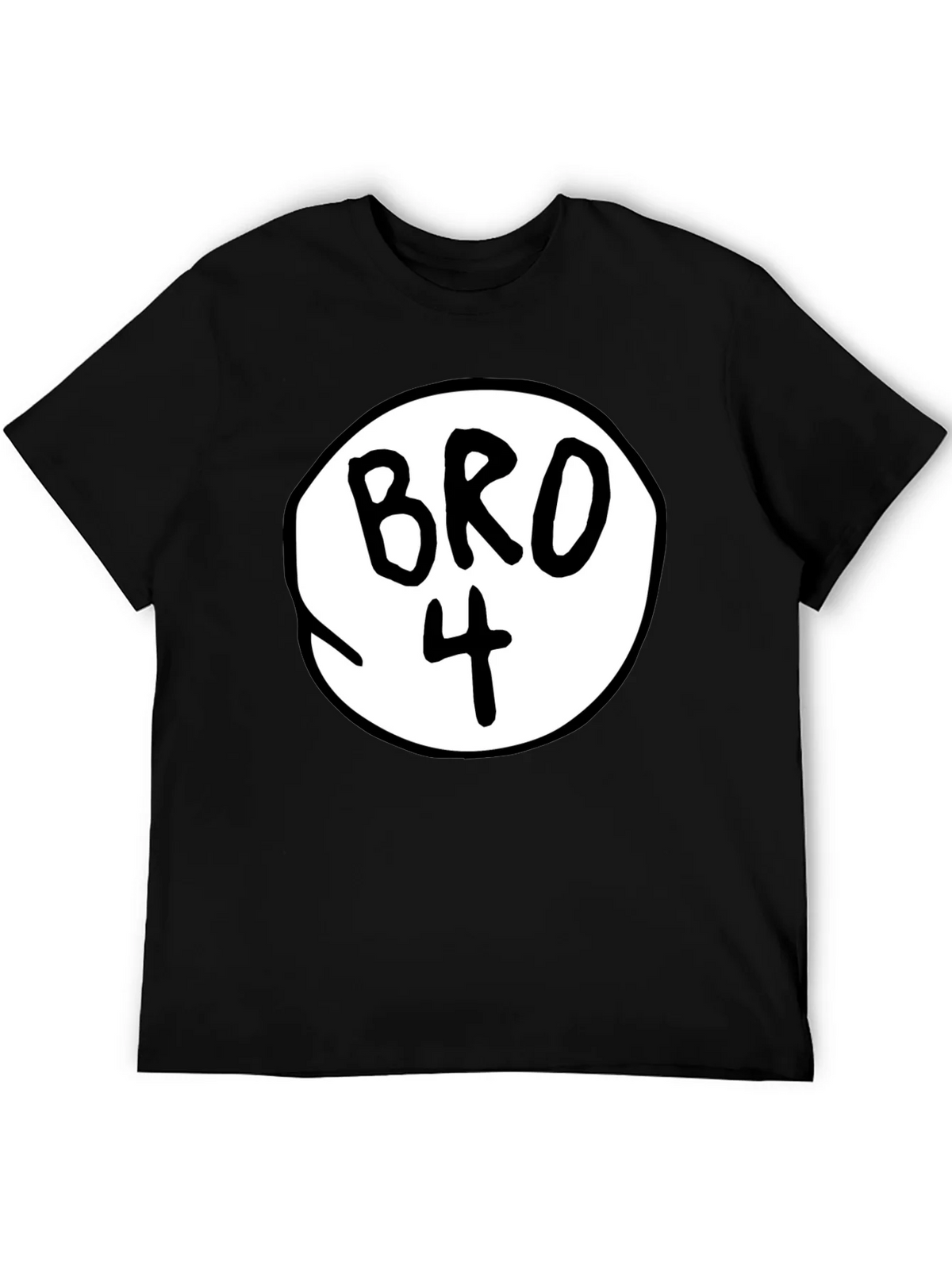 Bro Number 4 Black Tee product image 5