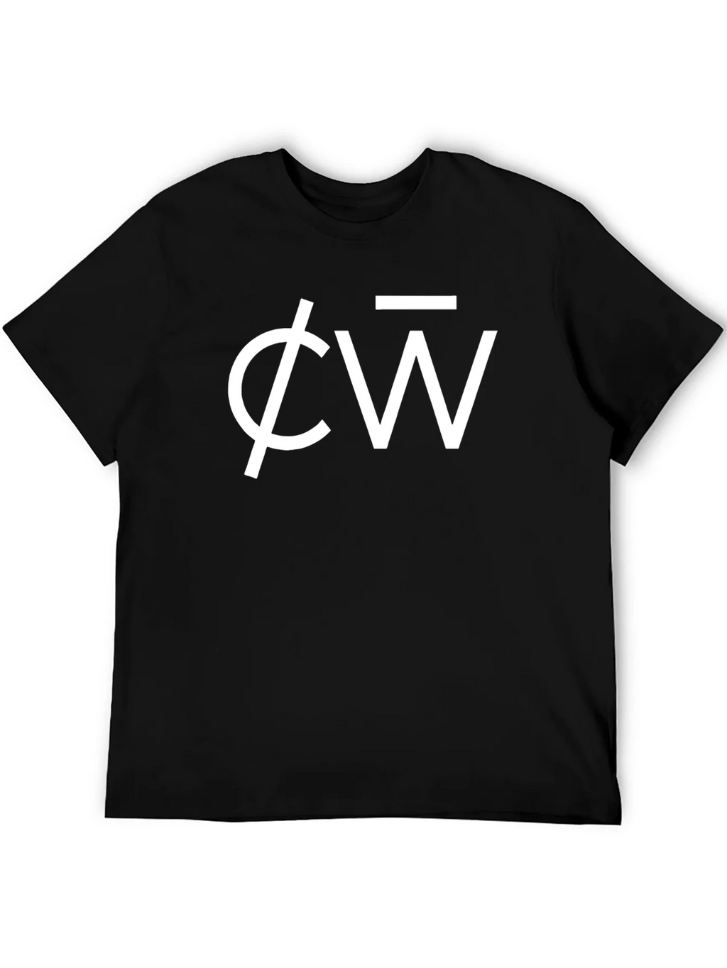 Unique Symbol Graphic Print Black T-Shirt product image 5