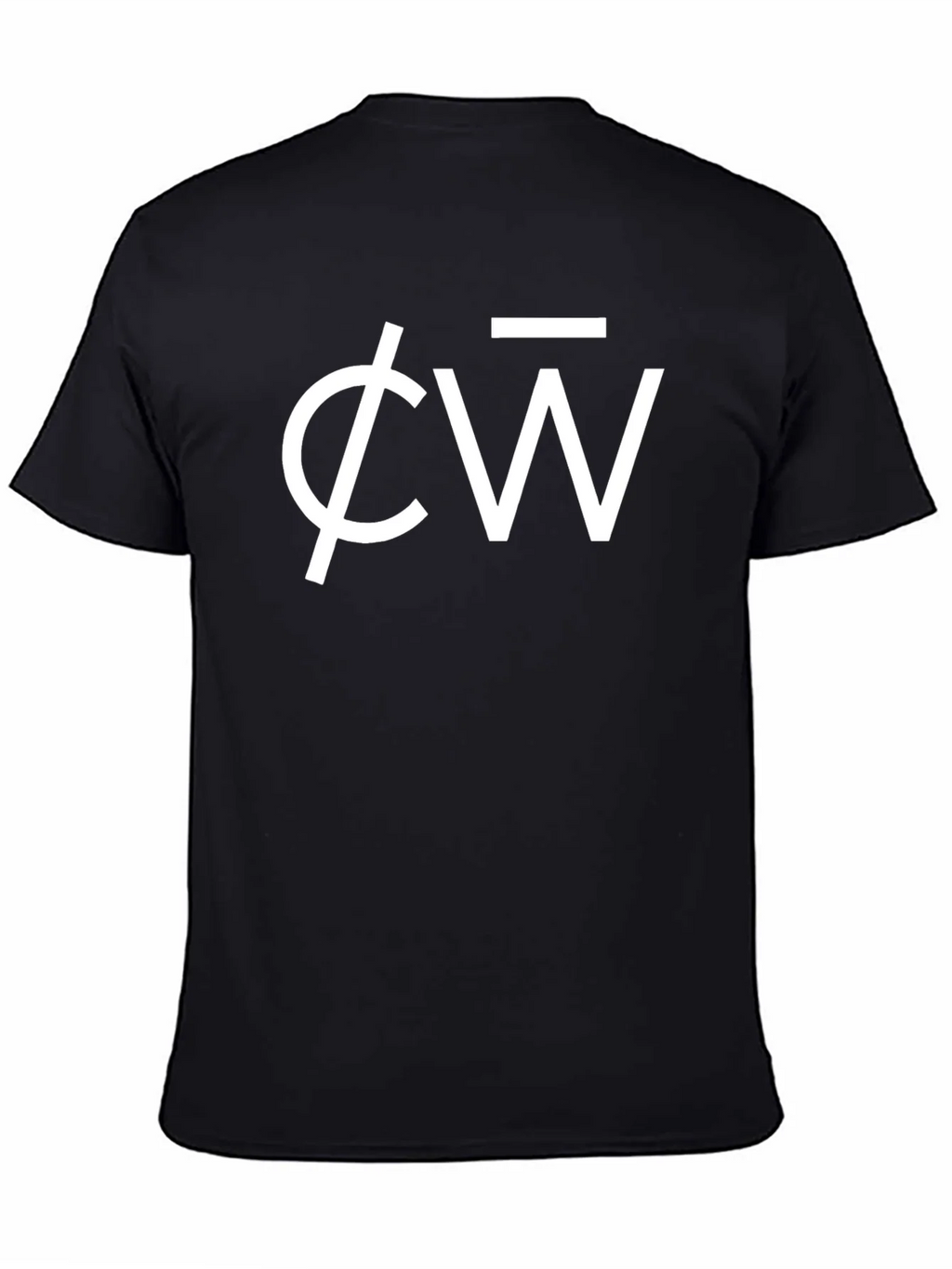 Unique Symbol Graphic Print Black T-Shirt product image 4