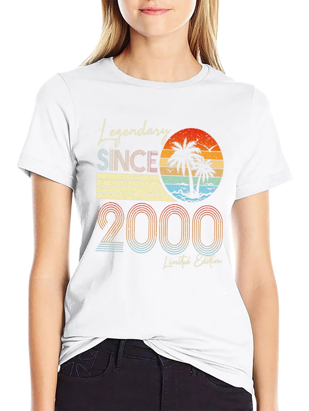 Legendary Since 2000 Black Graphic Tee product image 8