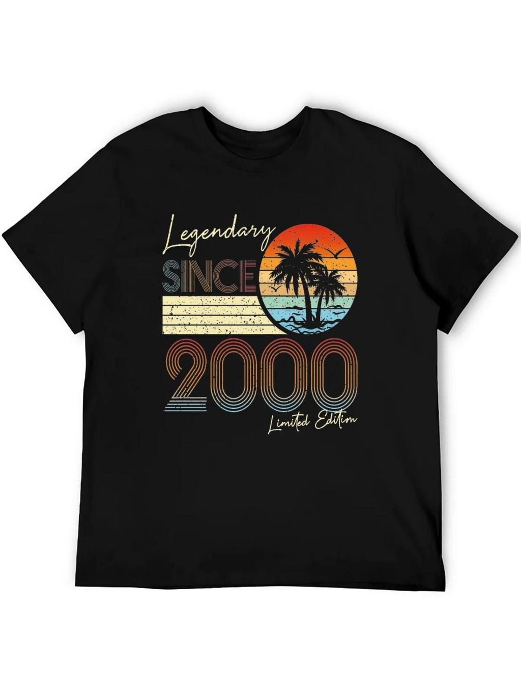 Legendary Since 2000 Black Graphic Tee product image 5