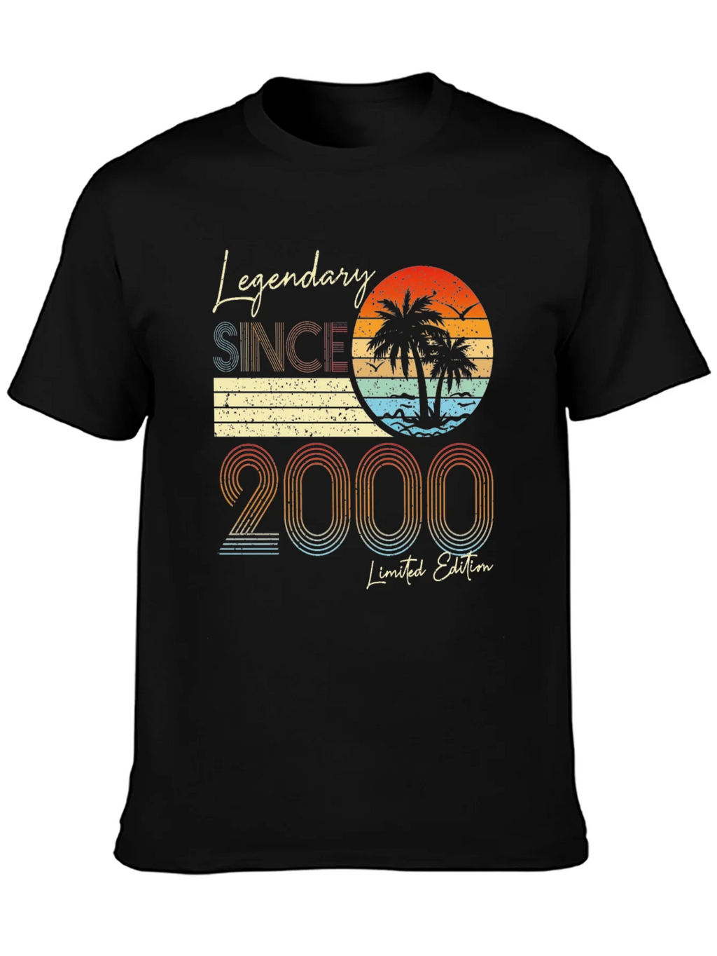 Legendary Since 2000 Black Graphic Tee product image 3