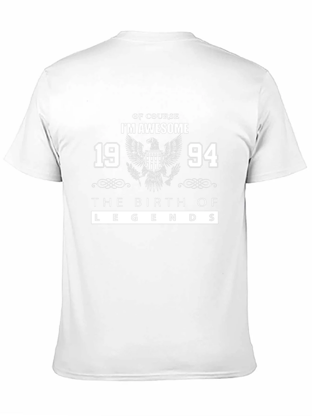 Awesome Birth Year Legend T-Shirt - Black product image 9