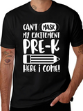 Pre-K Mask Excitement T-Shirt product image 1