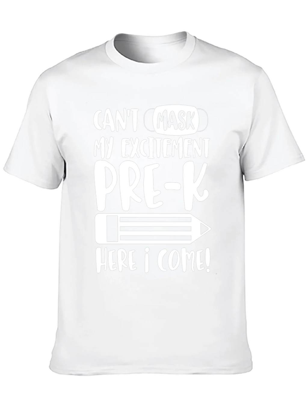 Pre-K Mask Excitement T-Shirt product image 9