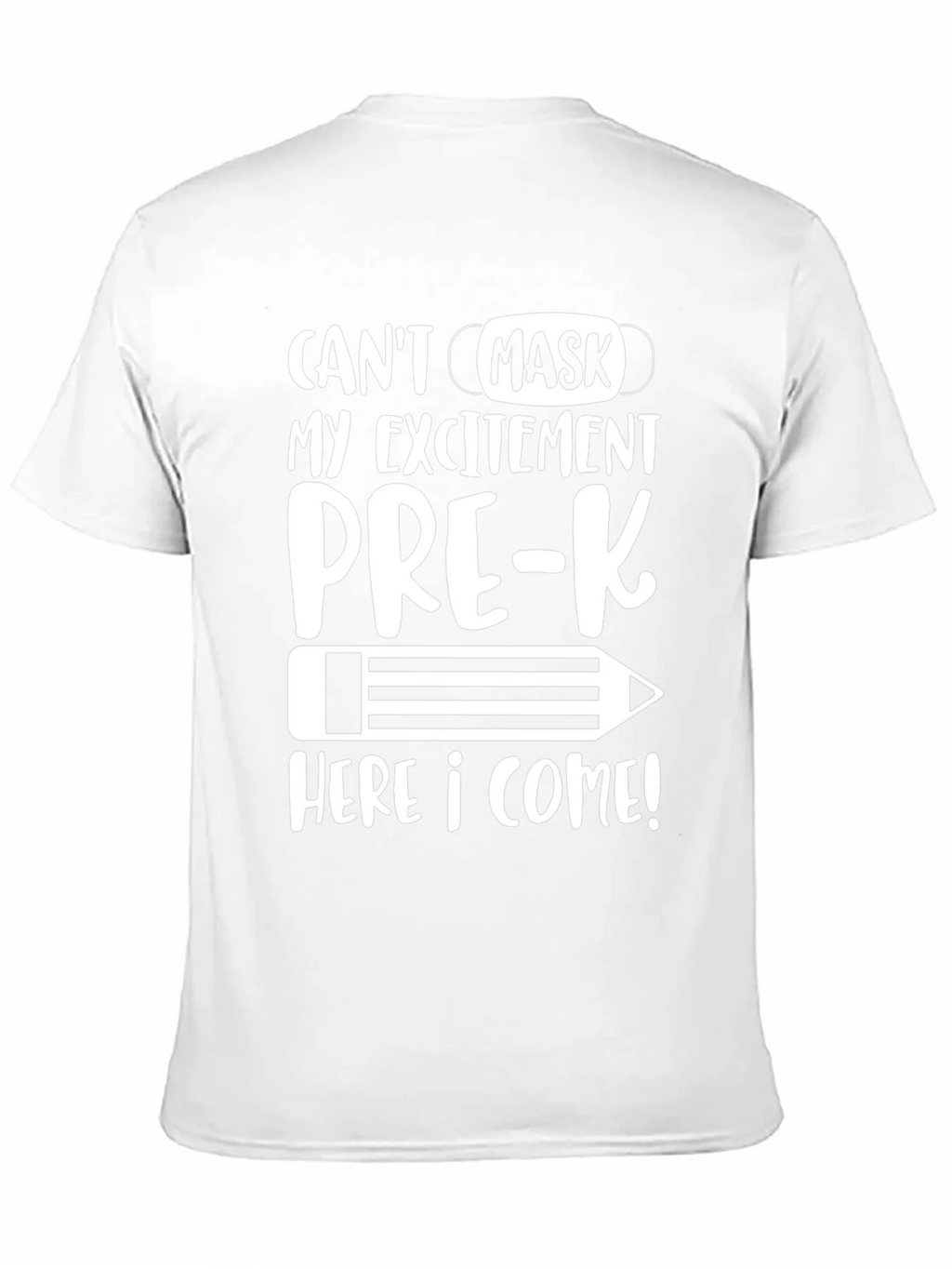 Pre-K Mask Excitement T-Shirt product image 10