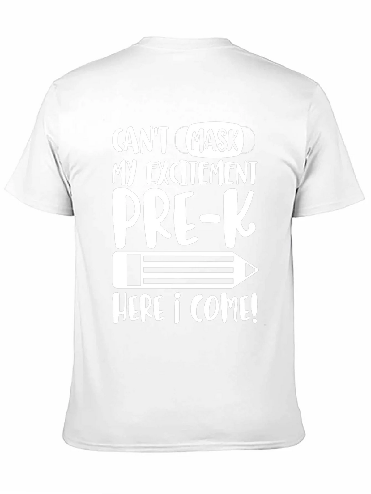 Pre-K Mask Excitement T-Shirt product image 10