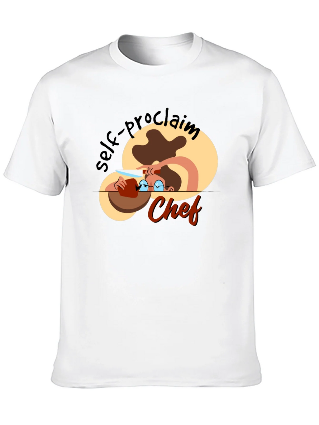 Self-Proclaimed Chef Black T-Shirt product image 5