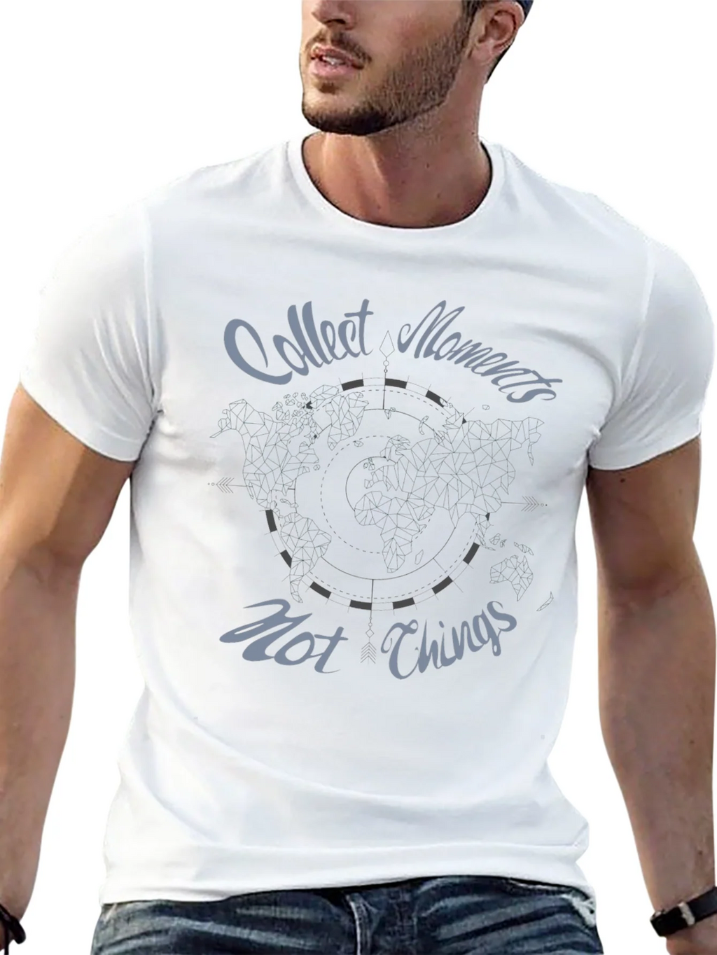 Collect Moments Graphic T-Shirt - Stylish Traveler Tee product image 12