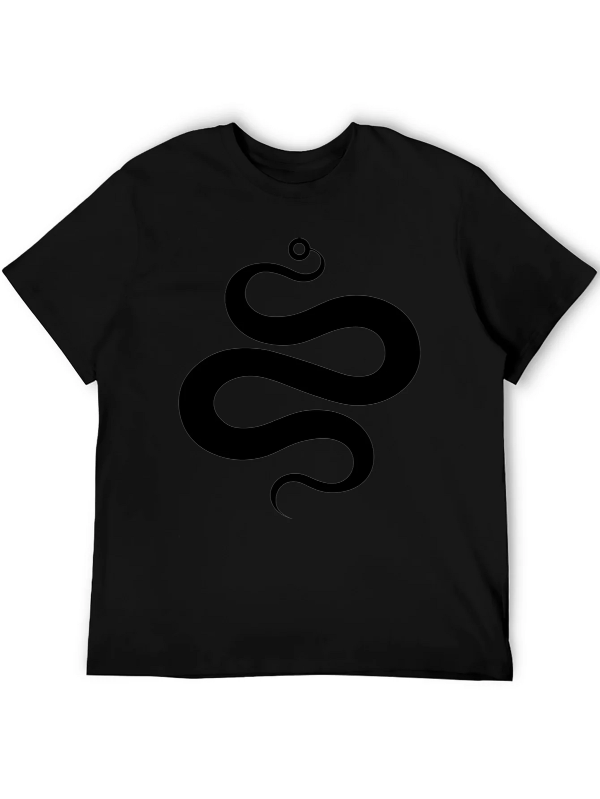 Serpentine Graphic Tee - Sleek Snake Design Soft Cotton product image 2