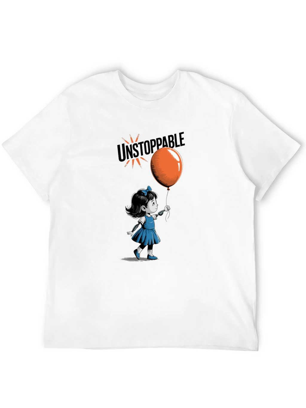 Unstoppable Girl Graphic Tee - Black product image 5