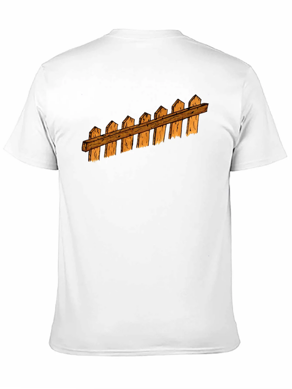 Fence Graphic Black T-Shirt product image 3