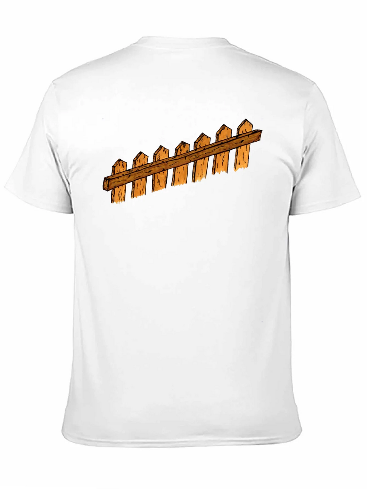 Fence Graphic Black T-Shirt product image 3