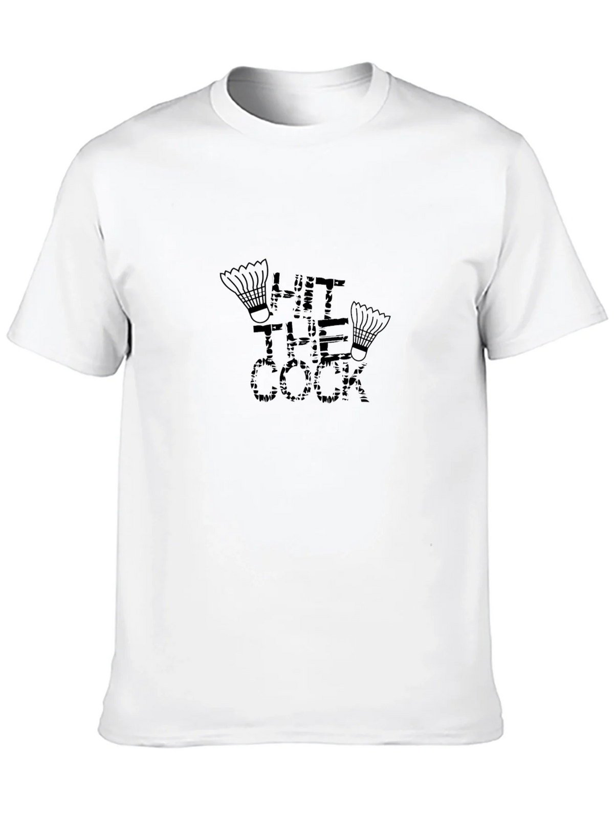 Hit the Cock Badminton T-Shirt product image 9