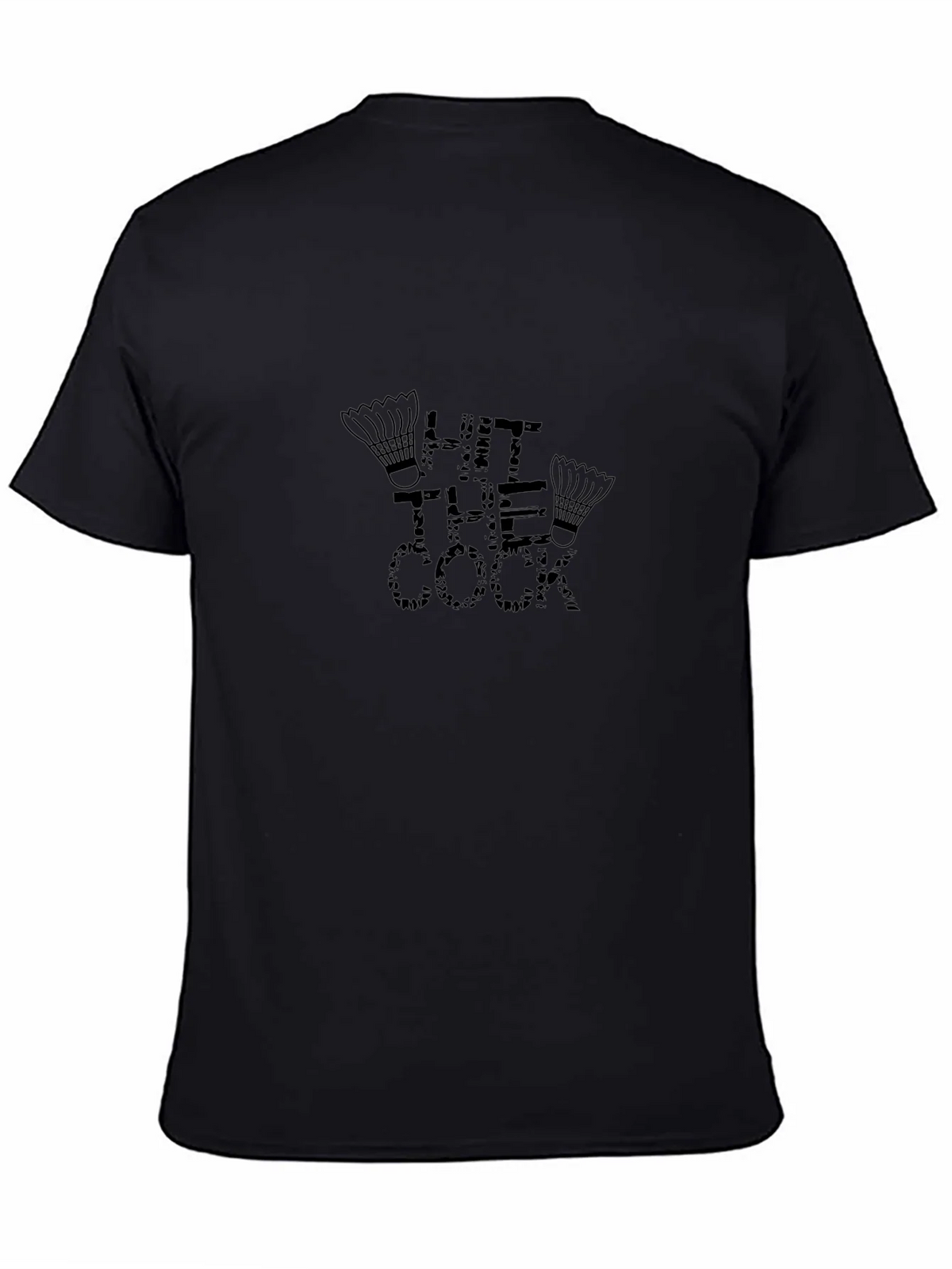 Hit the Cock Badminton T-Shirt product image 4
