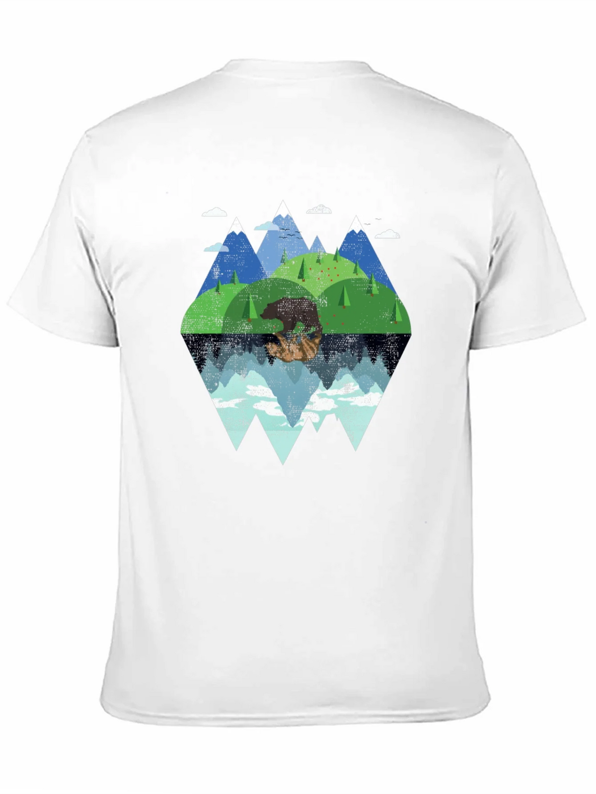 Mountain Bear Graphic Tee - Nature Lovers T-Shirt product image 10