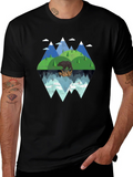 Mountain Bear Graphic Tee - Nature Lovers T-Shirt product image 1