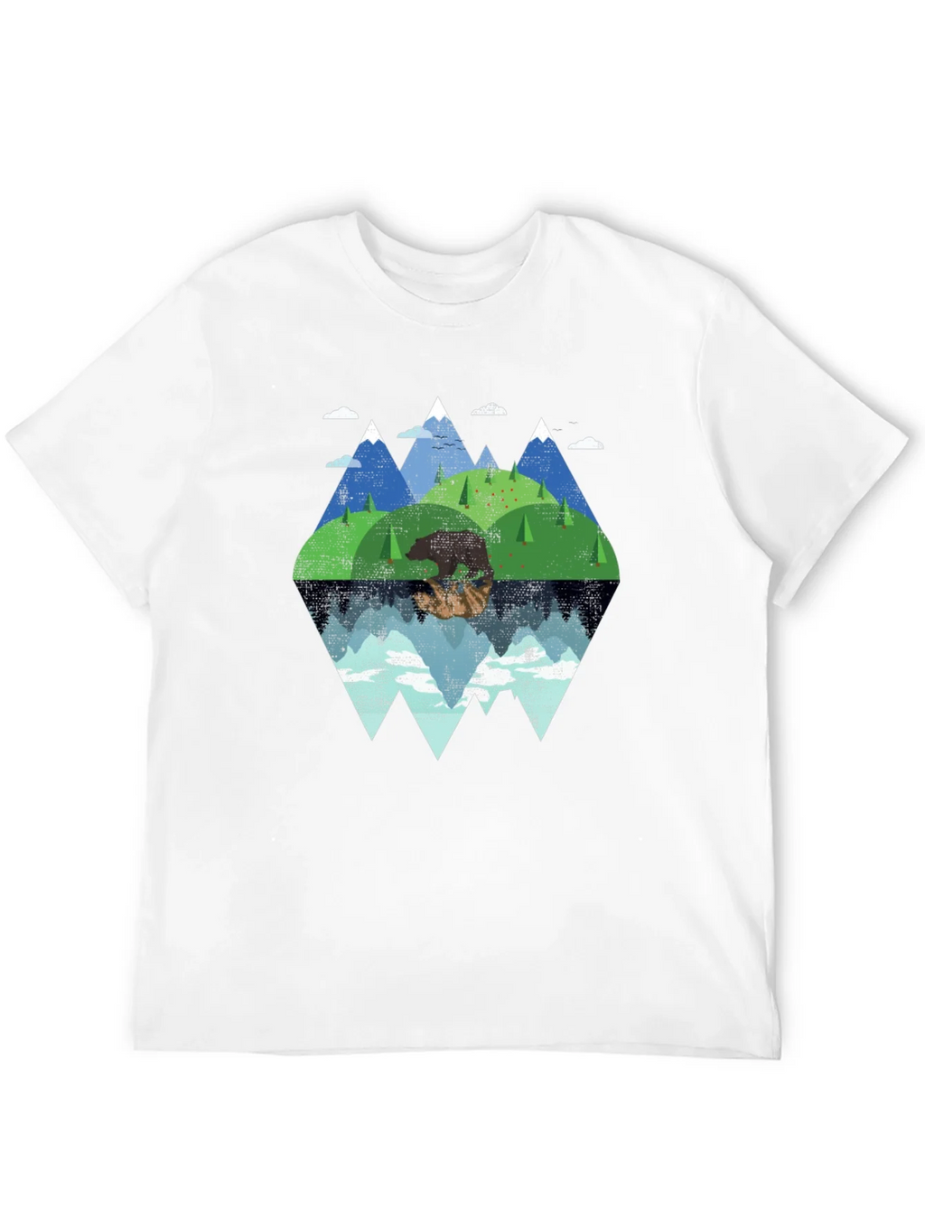 Mountain Bear Graphic Tee - Nature Lovers T-Shirt product image 11