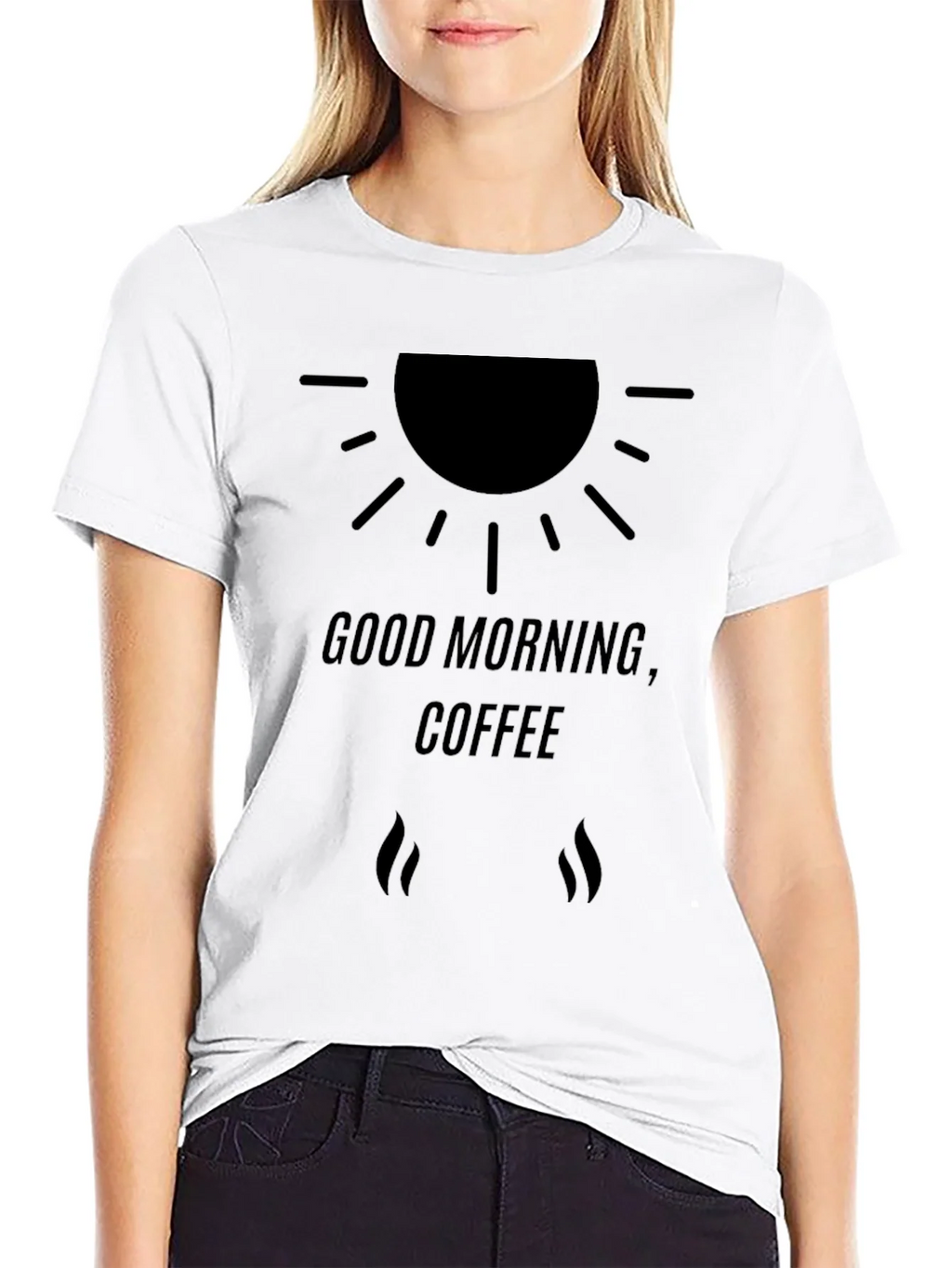 Good Morning Coffee Graphic Tee product image 4
