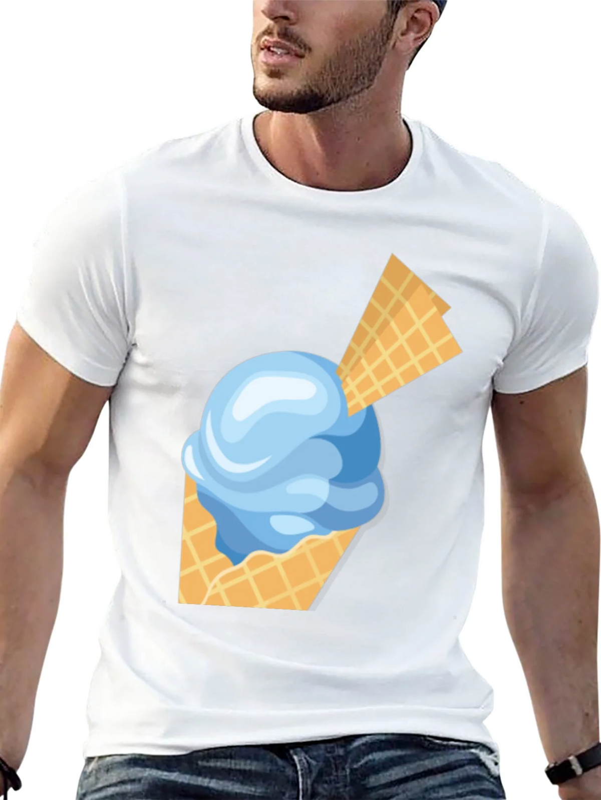 Ice Cream Cone Graphic Tee product image 11
