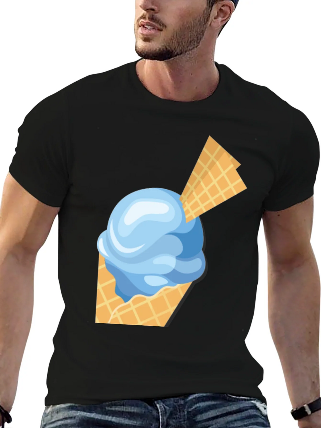 Ice Cream Cone Graphic Tee product image 6