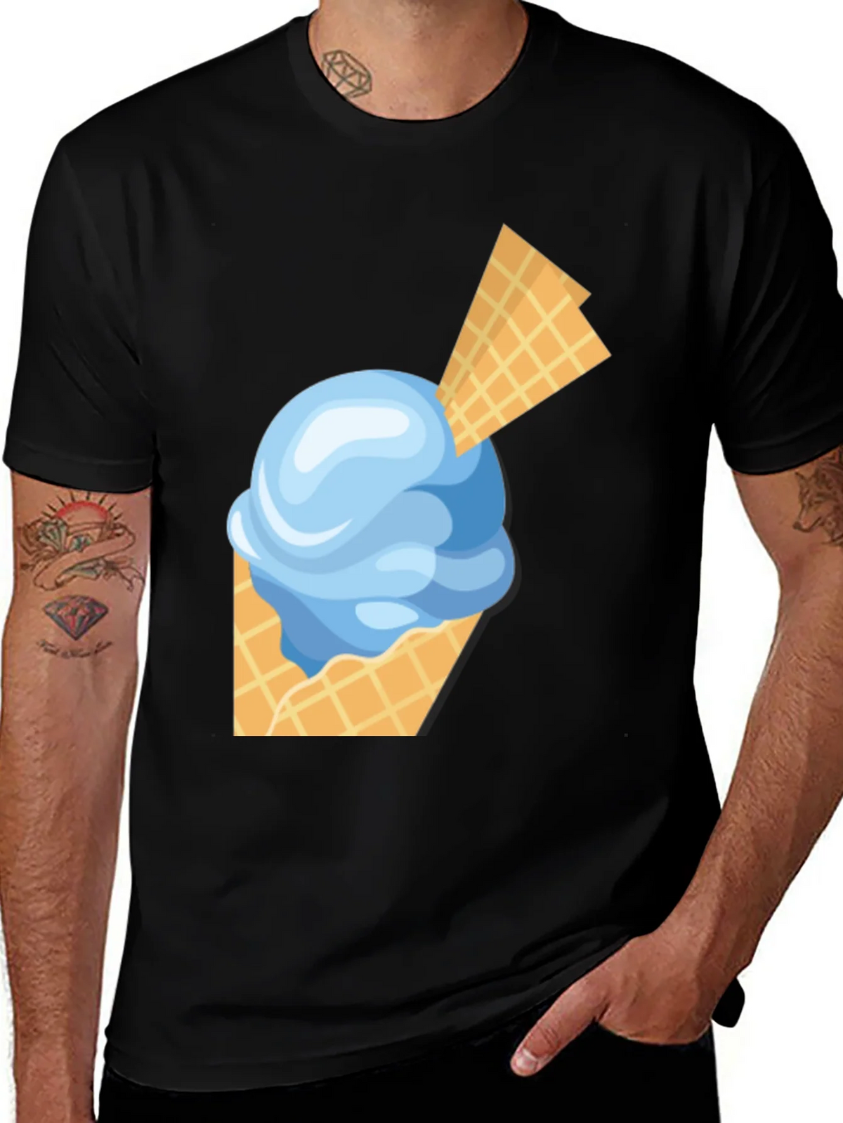 Ice Cream Cone Graphic Tee product image 1