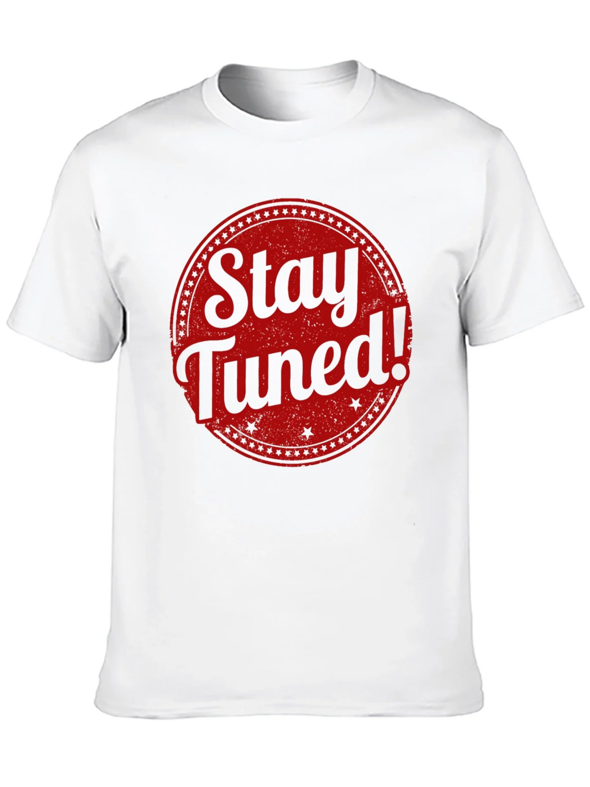 Stay Tuned Graphic Tee - Black Cotton T-Shirt product image 9