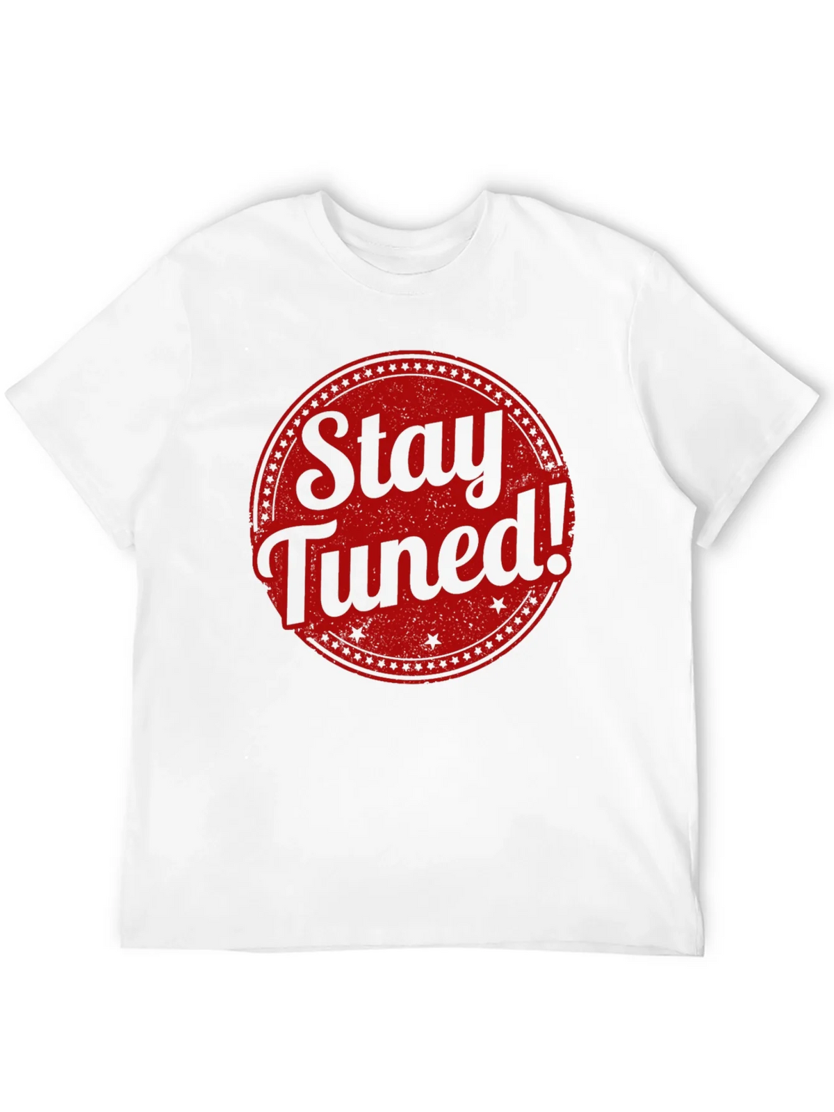 Stay Tuned Graphic Tee - Black Cotton T-Shirt product image 11