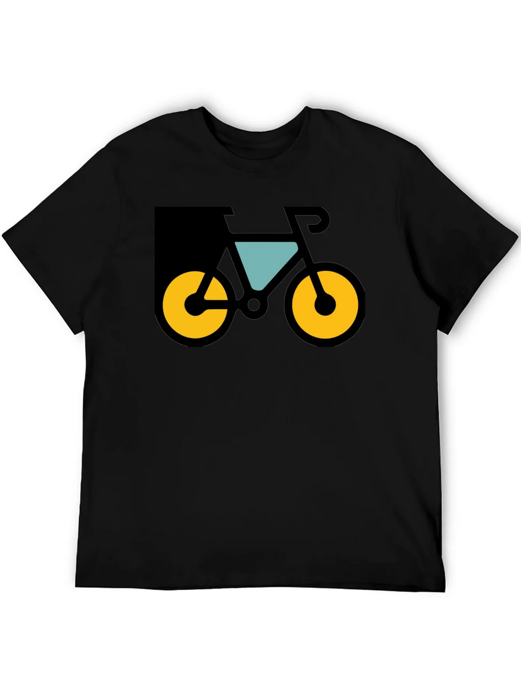 Modern Bicycle Graphic Tee - Black product image 2