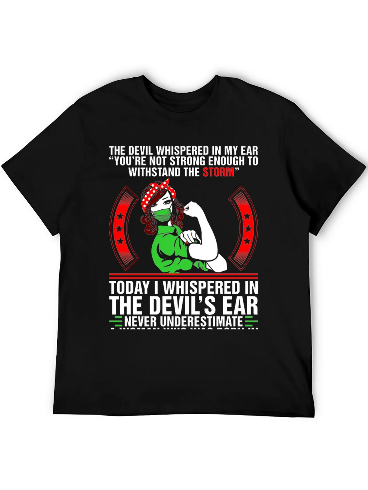 Strong Woman Graphic T-Shirt - Never Underestimate product image 5