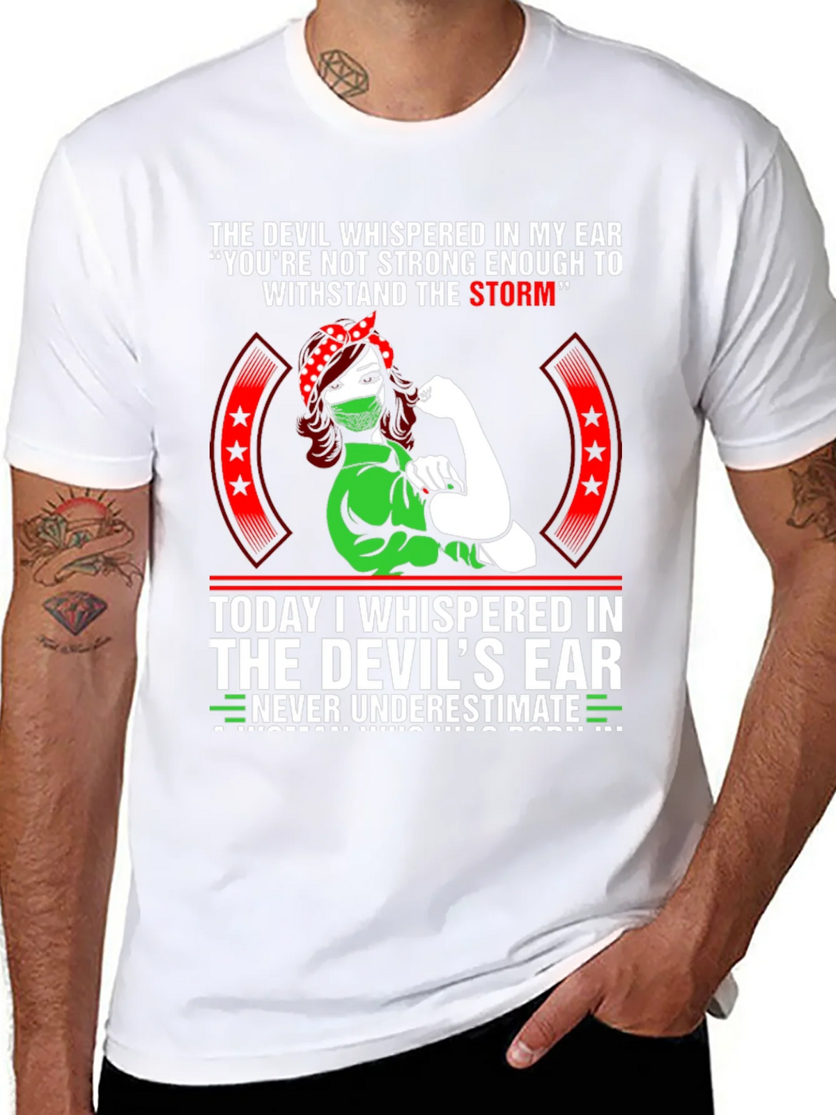 Strong Woman Graphic T-Shirt - Never Underestimate product image 7
