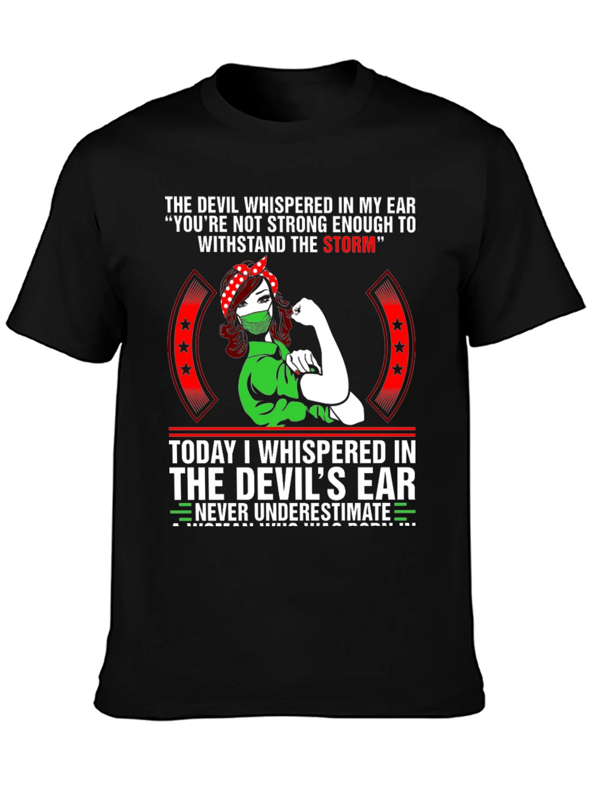 Strong Woman Graphic T-Shirt - Never Underestimate product image 3