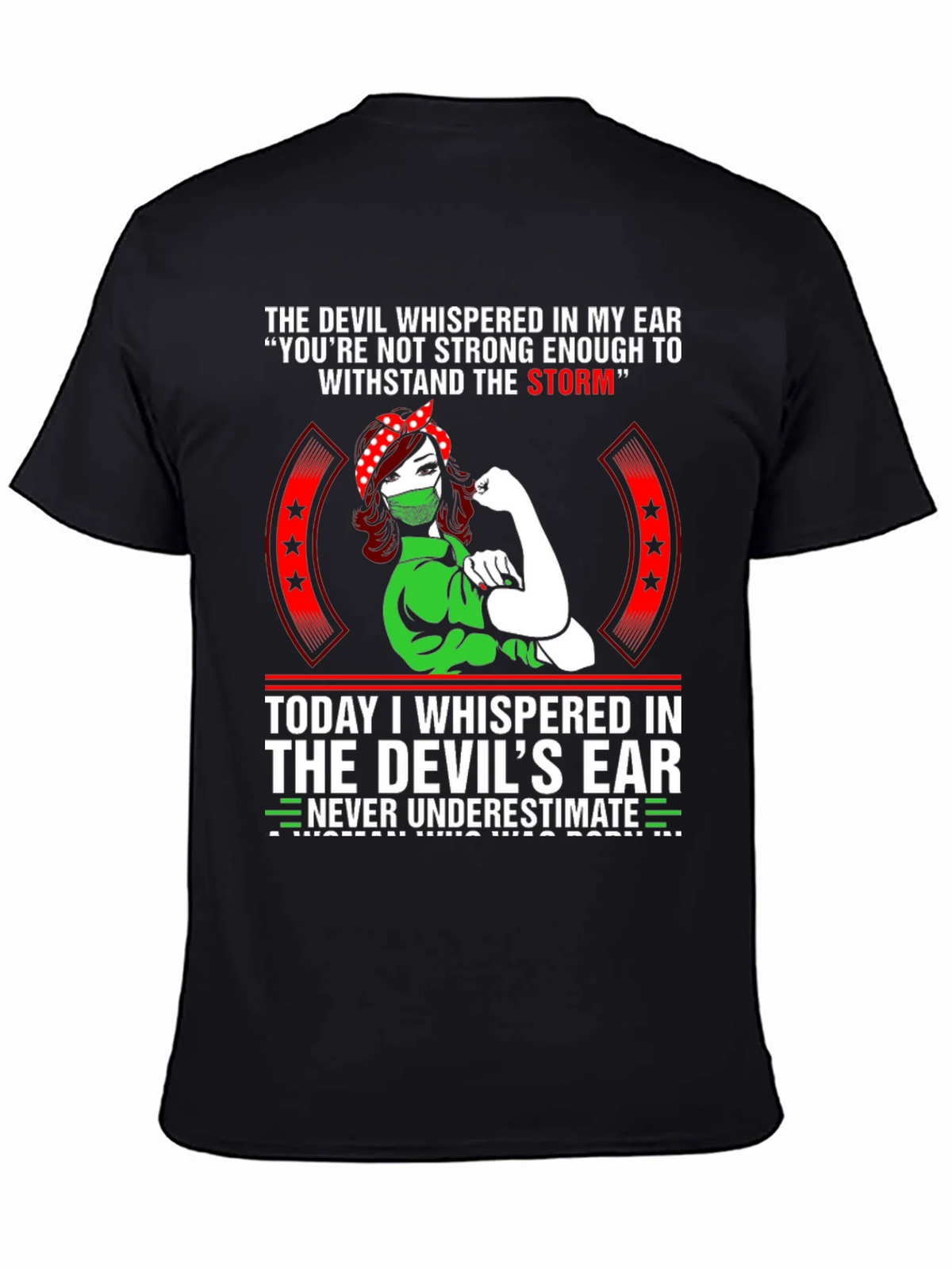 Strong Woman Graphic T-Shirt - Never Underestimate product image 4