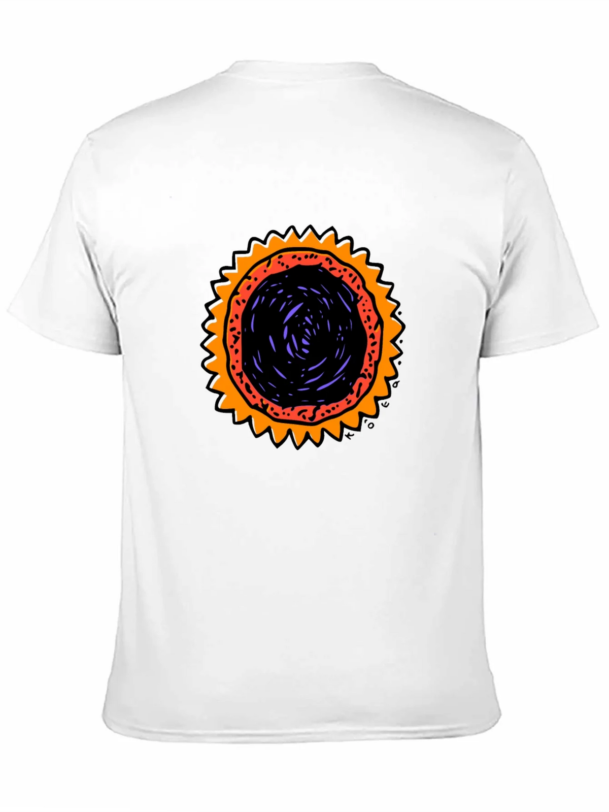 Graphic Sunburst T-Shirt - Black product image 10