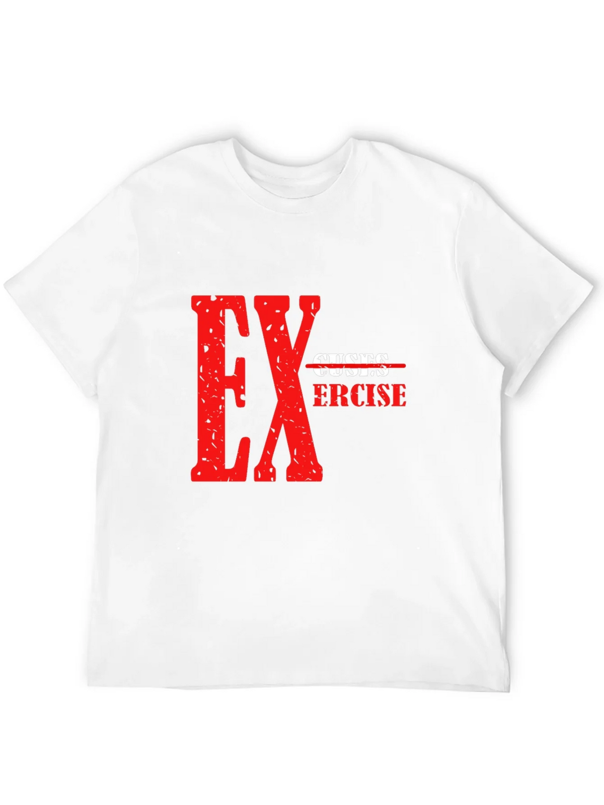 No Excuses Exercise Graphic Tee product image 5