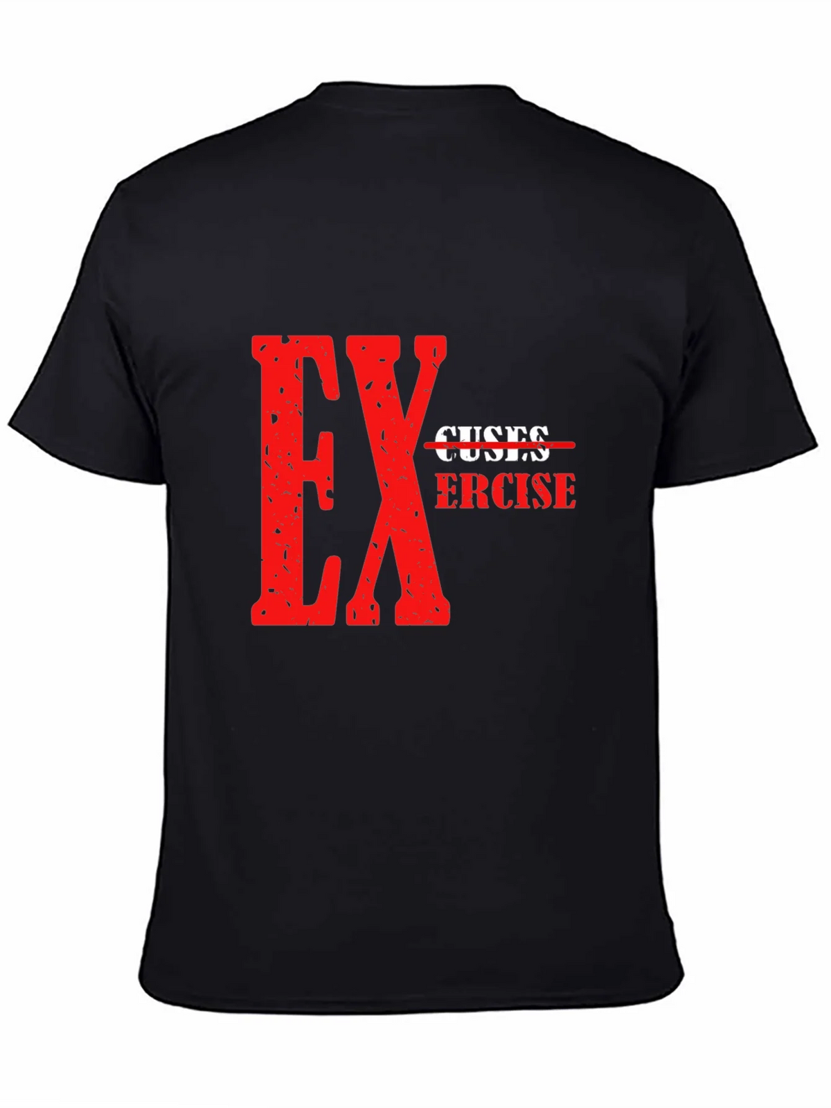 No Excuses Exercise Graphic Tee product image 2