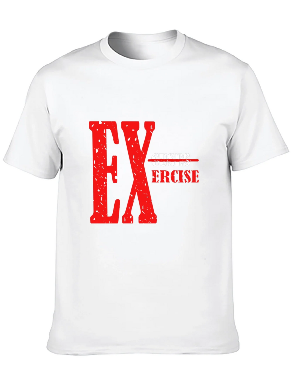 No Excuses Exercise Graphic Tee product image 4