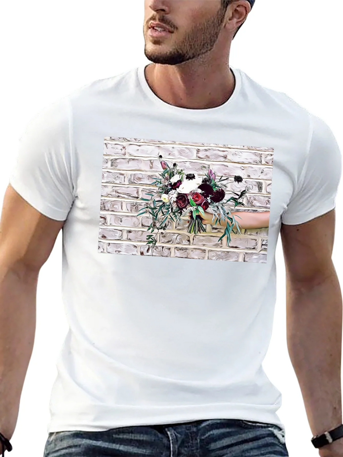 Floral Bouquet Graphic Tee - Stylish & Unique product image 12