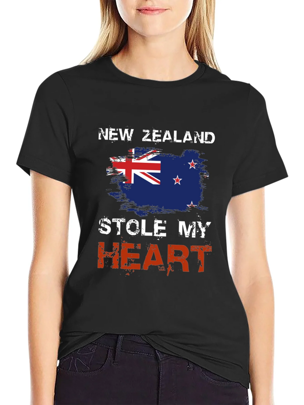 New Zealand Stole My Heart Graphic Tee product image 2