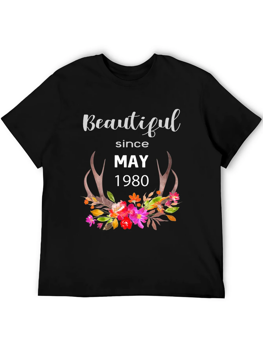 Beautiful Since May 1980 T-Shirt product image 4