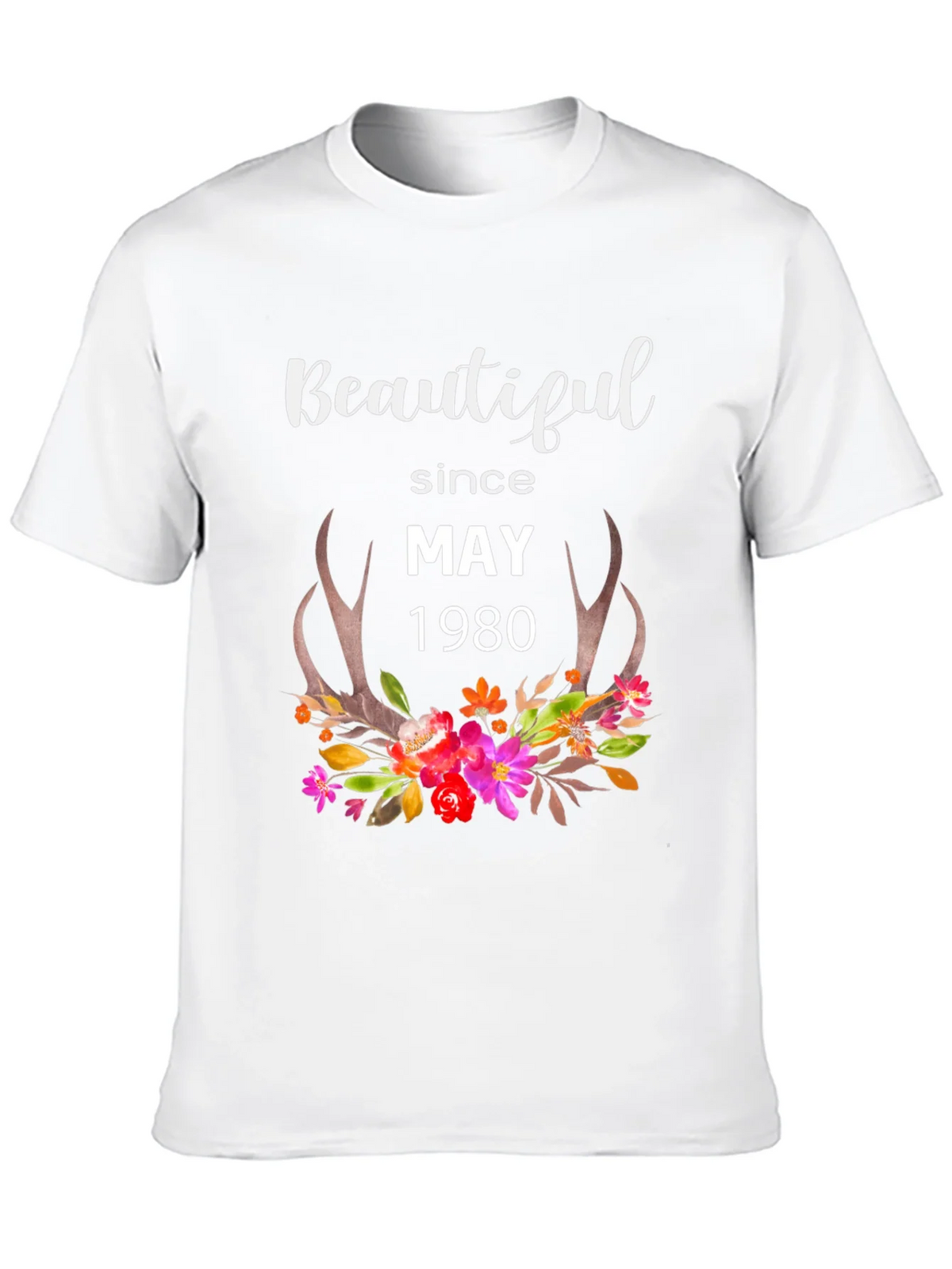 Beautiful Since May 1980 T-Shirt product image 7